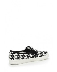 Женские разноцветные кожаные слипоны от North Star by Bata