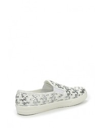 Женские разноцветные кожаные слипоны от North Star by Bata