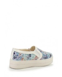 Женские разноцветные кожаные слипоны от Stella Rossa