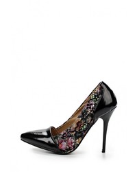 Разноцветные кожаные туфли от Buonarotti