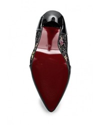 Разноцветные кожаные туфли от Buonarotti