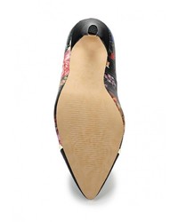 Разноцветные кожаные туфли от Buonarotti