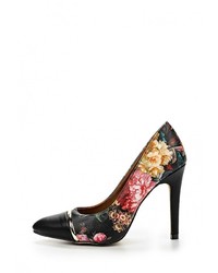 Разноцветные кожаные туфли от Buonarotti