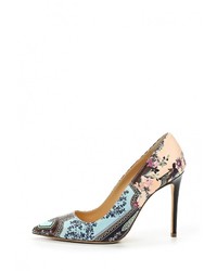 Разноцветные кожаные туфли от Etro