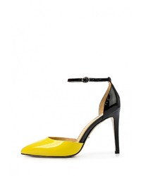 Разноцветные кожаные туфли от Vitacci