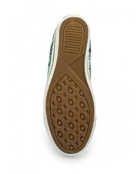 Разноцветные кроссовки на танкетке от Annalisa