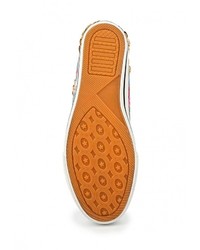 Разноцветные кроссовки на танкетке от Bella Comoda