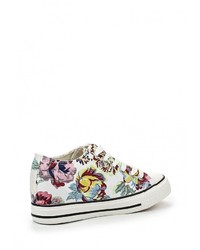 Разноцветные кроссовки на танкетке от Catherine