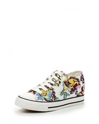 Разноцветные кроссовки на танкетке от Catherine