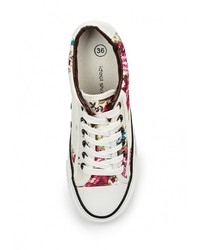 Разноцветные кроссовки на танкетке от Ideal