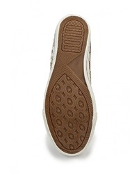 Разноцветные кроссовки на танкетке от Wellspring