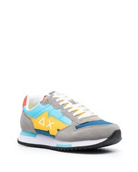 Мужские разноцветные кроссовки от Sun 68