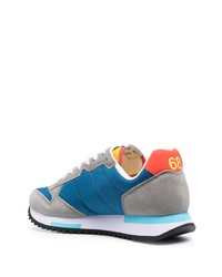 Мужские разноцветные кроссовки от Sun 68