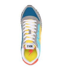 Мужские разноцветные кроссовки от Sun 68