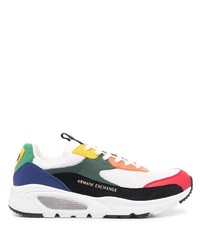 Мужские разноцветные кроссовки от Armani Exchange