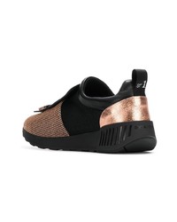 Женские разноцветные кроссовки от Sergio Rossi