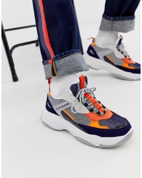 Мужские разноцветные кроссовки от Calvin Klein