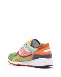 Мужские разноцветные кроссовки от Saucony