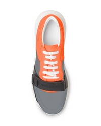 Мужские разноцветные кроссовки от Burberry