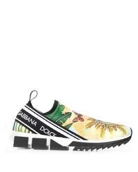 Мужские разноцветные кроссовки от Dolce & Gabbana