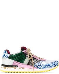 Женские разноцветные кроссовки от Dolce & Gabbana