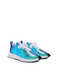 Мужские разноцветные кроссовки от Giuseppe Zanotti