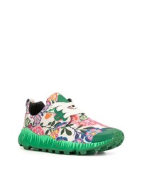 Мужские разноцветные кроссовки от Walter Van Beirendonck