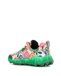 Мужские разноцветные кроссовки от Walter Van Beirendonck