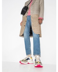 Мужские разноцветные кроссовки от Gucci