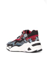 Мужские разноцветные кроссовки от Just Cavalli