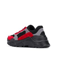 Мужские разноцветные кроссовки от Balmain