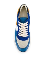 Мужские разноцветные кроссовки от Philippe Model