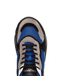 Мужские разноцветные кроссовки от Balmain