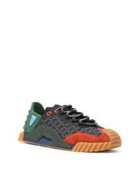 Мужские разноцветные кроссовки от Dolce & Gabbana
