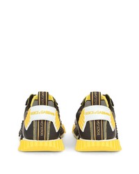 Мужские разноцветные кроссовки от Dolce & Gabbana