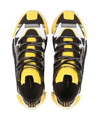 Мужские разноцветные кроссовки от Dolce & Gabbana