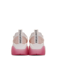 Женские разноцветные кроссовки от Emilio Pucci