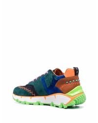 Мужские разноцветные кроссовки от Etro