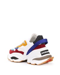 Мужские разноцветные кроссовки от DSQUARED2