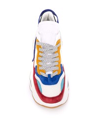 Мужские разноцветные кроссовки от DSQUARED2