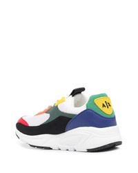 Мужские разноцветные кроссовки от Armani Exchange