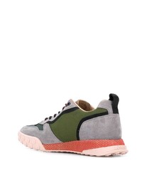 Мужские разноцветные кроссовки от Lanvin