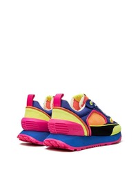 Мужские разноцветные кроссовки от Balmain