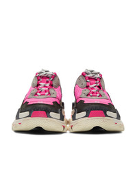 Женские разноцветные кроссовки от Balenciaga