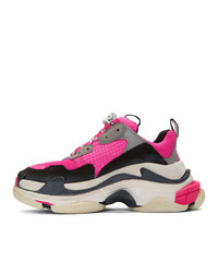 Женские разноцветные кроссовки от Balenciaga