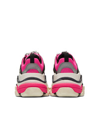 Женские разноцветные кроссовки от Balenciaga