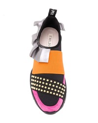 Женские разноцветные кроссовки от Emilio Pucci