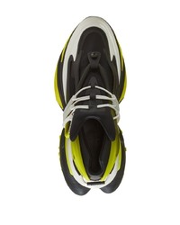 Мужские разноцветные кроссовки от Balmain