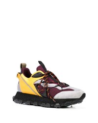 Мужские разноцветные кроссовки от Lanvin