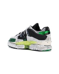 Мужские разноцветные кроссовки от Maison Margiela